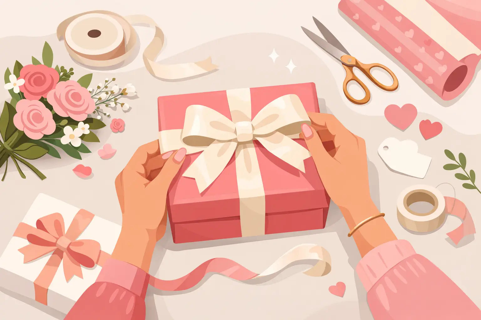 How to Wrap Mothers Day Gift Beautifully