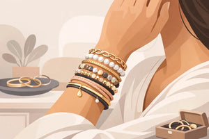How to Stack Bracelets With Style